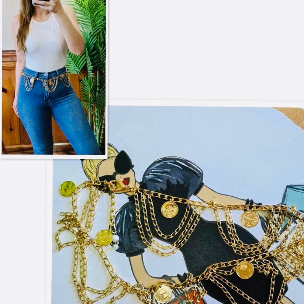Nina Ricci Chain Belt - Picture 2 of 9